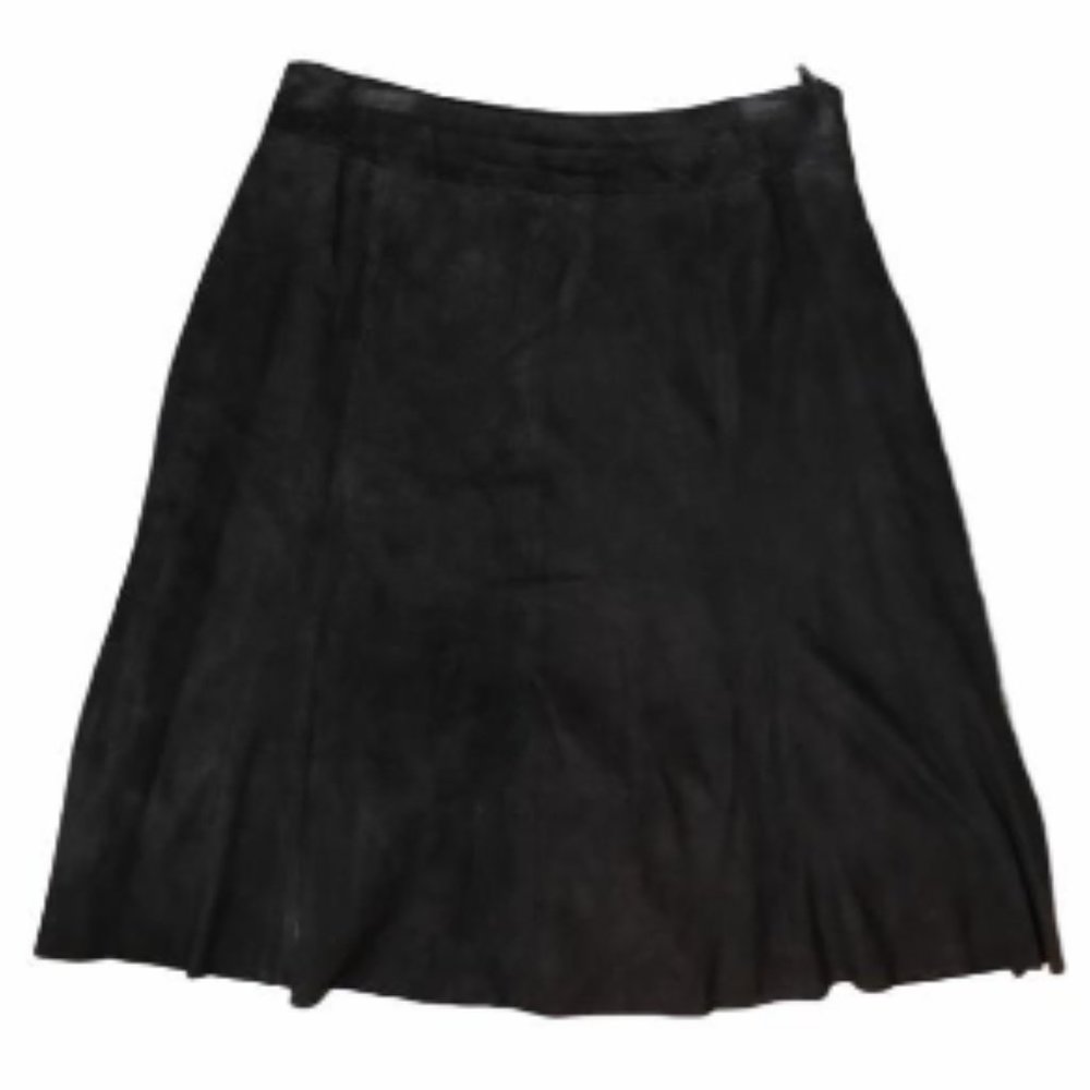 Eileen Fisher Suede Skirt